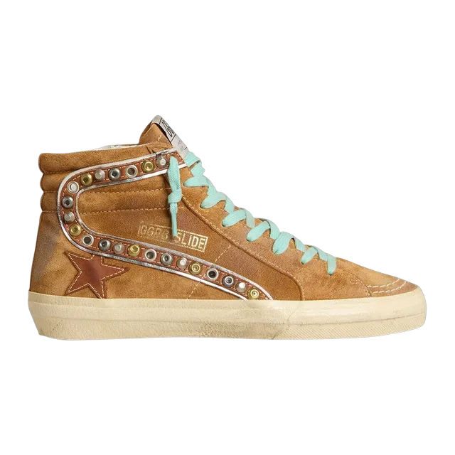 Golden Goose Sneakers Slide Brown — Authentic Shoes & Footwear at CLZTURE