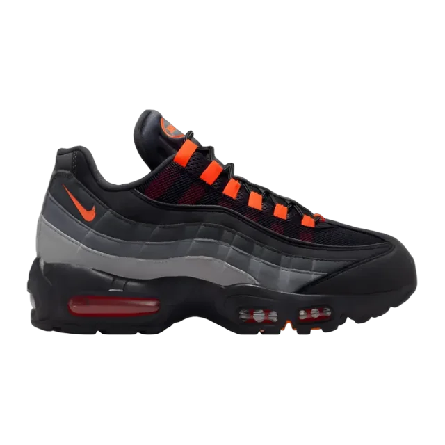 Nike Air Max 95 Black Hyper Crimson — Authentic Nike at CLZTURE