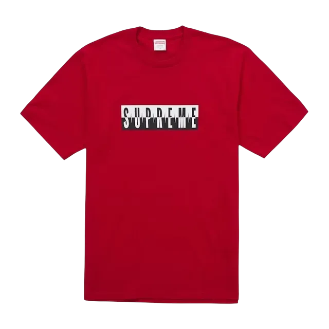 Supreme Split Logo Red — Authentic Supreme in stock at CLZTURE