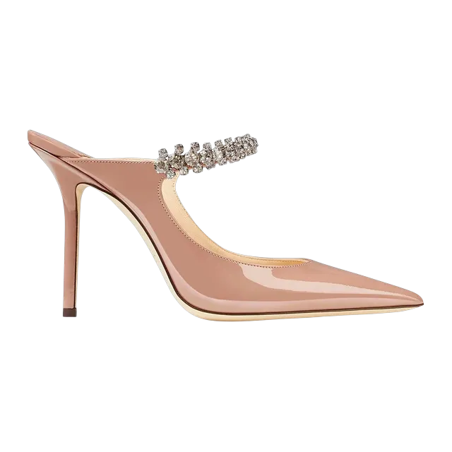 Jimmy Choo Bing 100Mm Brown — Authentic at CLZTURE