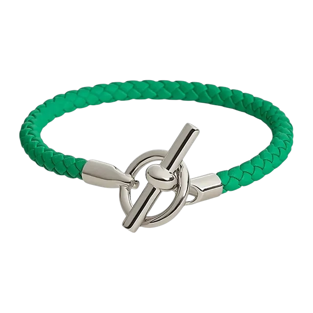 Hermès Bracelet Glénan h Green — Authentic Jewelry at CLZTURE