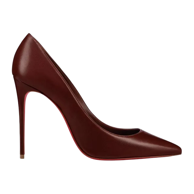 Christian Louboutin Kate 100Mm Brown — Authentic Christian Louboutin in stock at CLZTURE