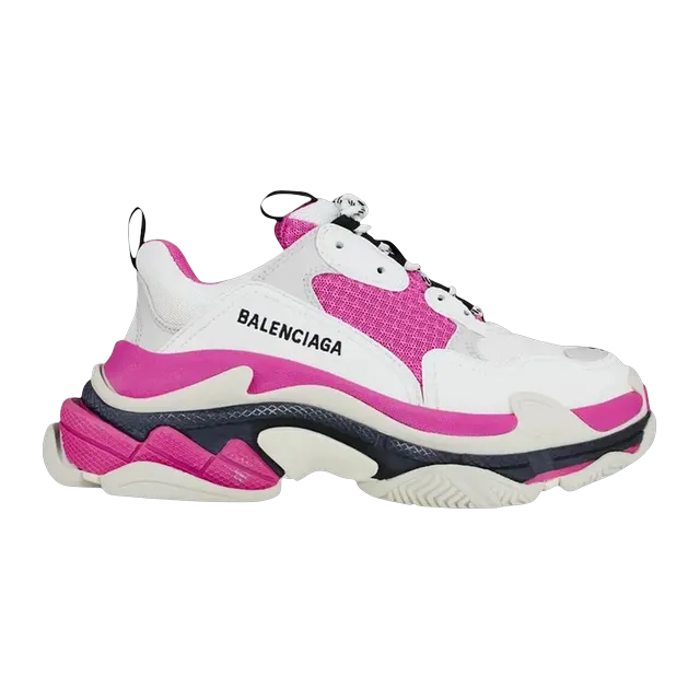 Balenciaga Triple S Pink White — Authentic Shoes & Footwear at CLZTURE