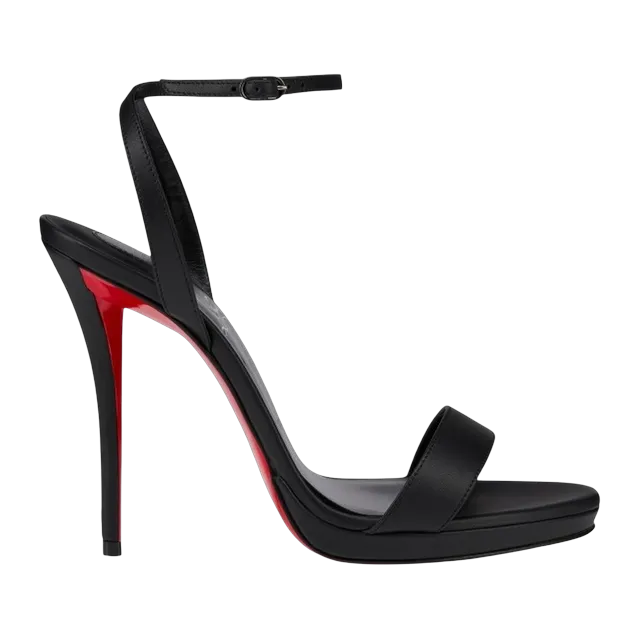 Christian Louboutin Miss z Sandal Queen 120Mm Black — Authentic Shoes & Footwear at CLZTURE