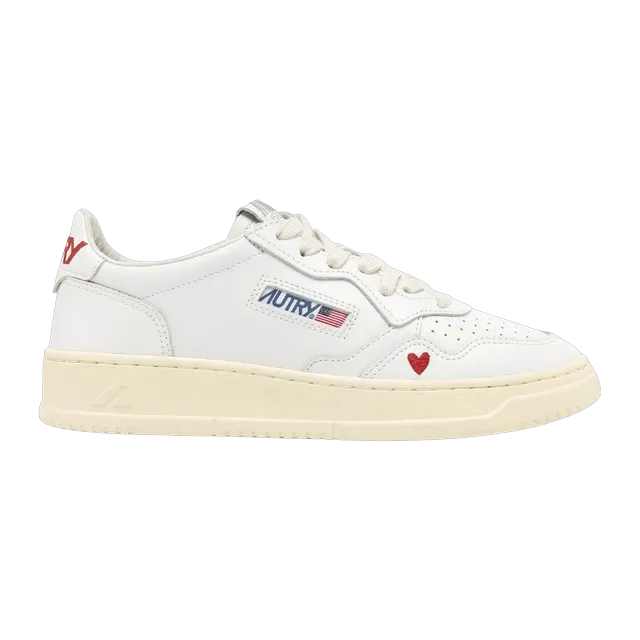 Autry Medalist Low Love White — Authentic Autry in stock at CLZTURE