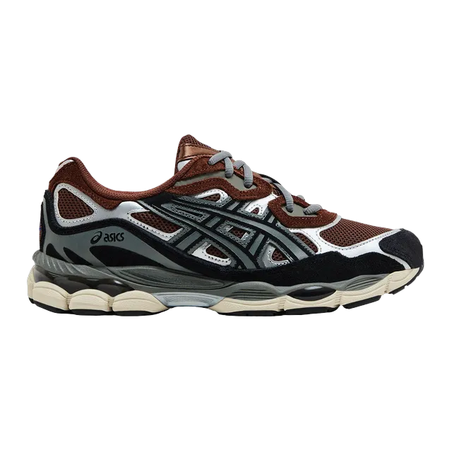 ASICS Gel Nyc Reddish Brown Steeple Grey — Authentic Shoes & Footwear at CLZTURE