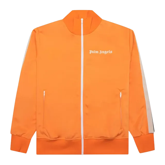 Palm Angels Classic Logo Track Orange — Authentic Jackets & Outerwear at CLZTURE