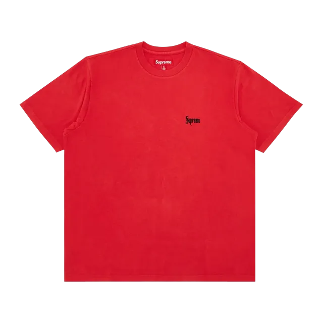 Supreme Old English T-Shirt Red — Authentic Supreme in stock at CLZTURE