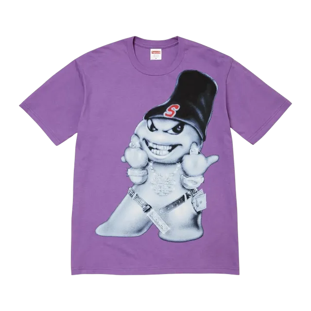 Supreme Snowman T-Shirt Purple — Authentic Supreme in stock at CLZTURE