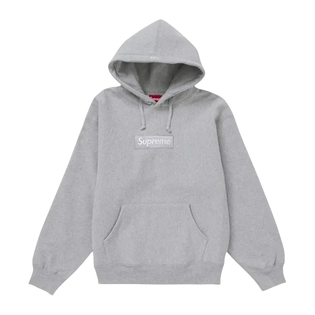Supreme Box Logo Hooded Grey — Authentic Supreme in stock at CLZTURE
