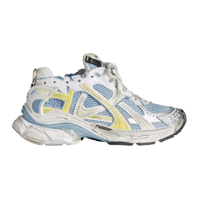 Balenciaga Runner Blue Yellow — Authentic Shoes & Footwear at CLZTURE