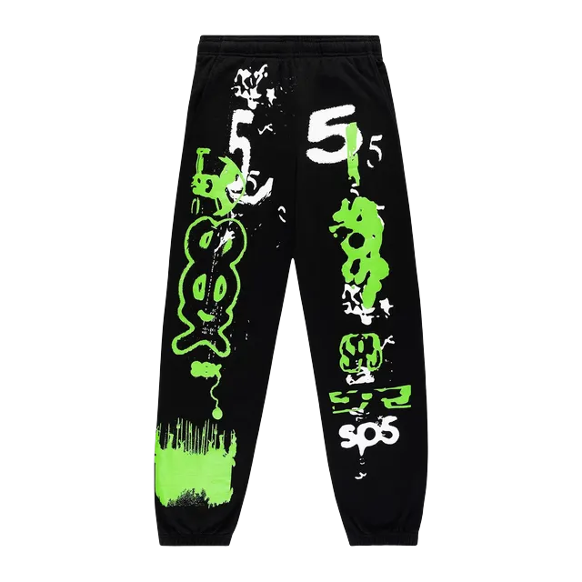 Sp5der X-Ray Sweatpant Black — Authentic Pants & Trousers at CLZTURE