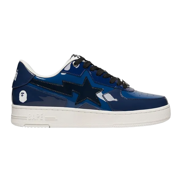 BAPE Bapesta Icon Navy — Authentic Shoes & Footwear at CLZTURE