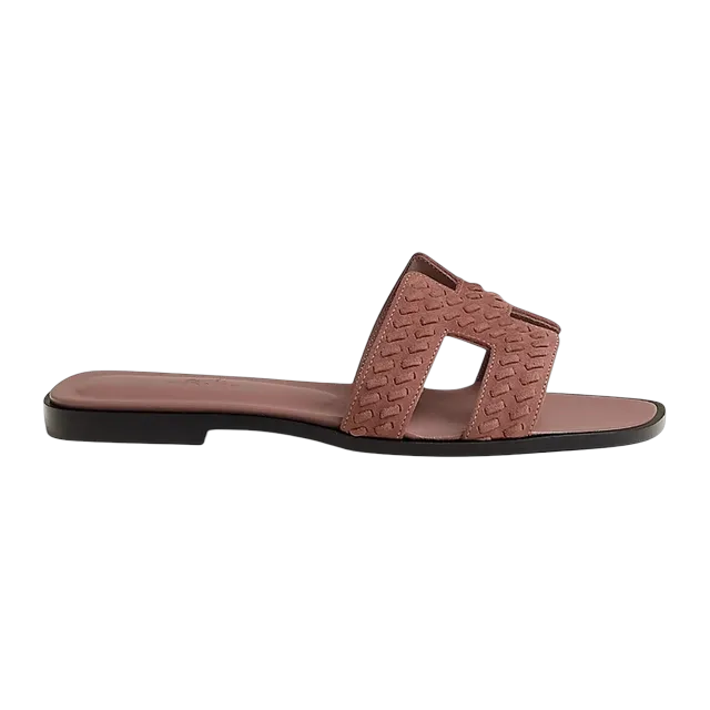 Hermès Oran Pink Antique — Authentic Shoes & Footwear at CLZTURE