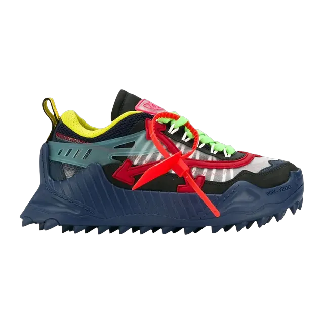Off-White Odsy-1000 Blue Red — Authentic Shoes & Footwear at CLZTURE