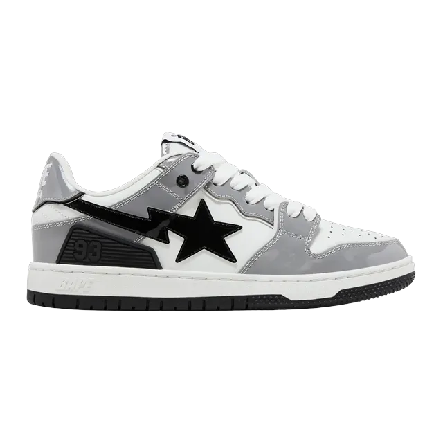 BAPE Sk8 Sta #2 M2 Black Grey — Authentic Shoes & Footwear at CLZTURE