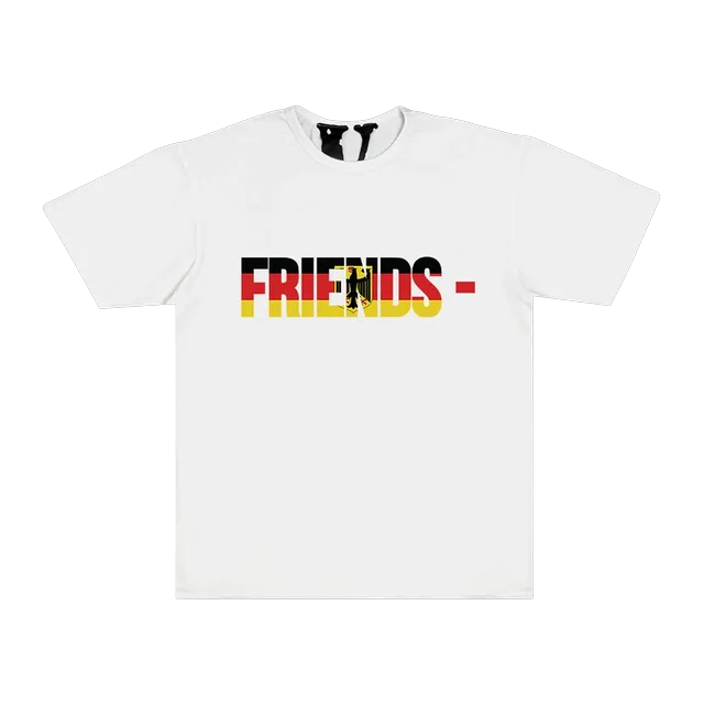 Vlone Friends – Deu T-Shirt White — Authentic T-Shirts at CLZTURE
