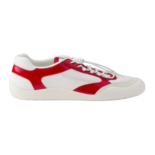 Prada Speedrock Mesh Red — Authentic Shoes & Footwear at CLZTURE