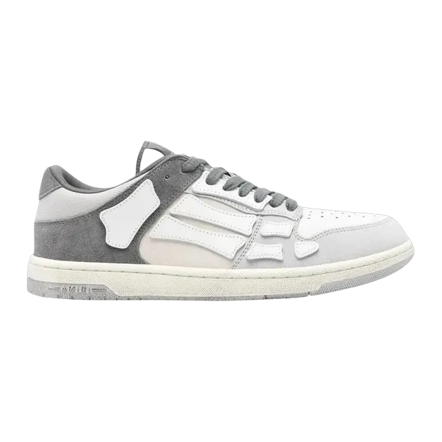 Amiri Skel Top Low Distressed – Dark Grey — Authentic Shoes & Footwear at CLZTURE