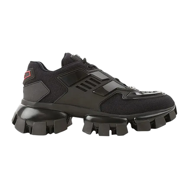Prada Cloudbust Thunder Knit Black — Authentic Shoes & Footwear at CLZTURE