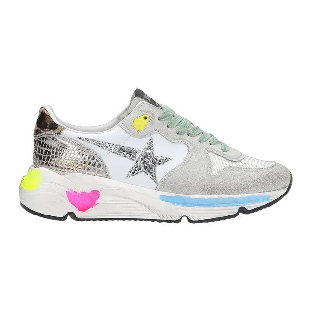Golden Goose Sneakers Running Sole Silver — Authentic Golden Goose in stock at CLZTURE
