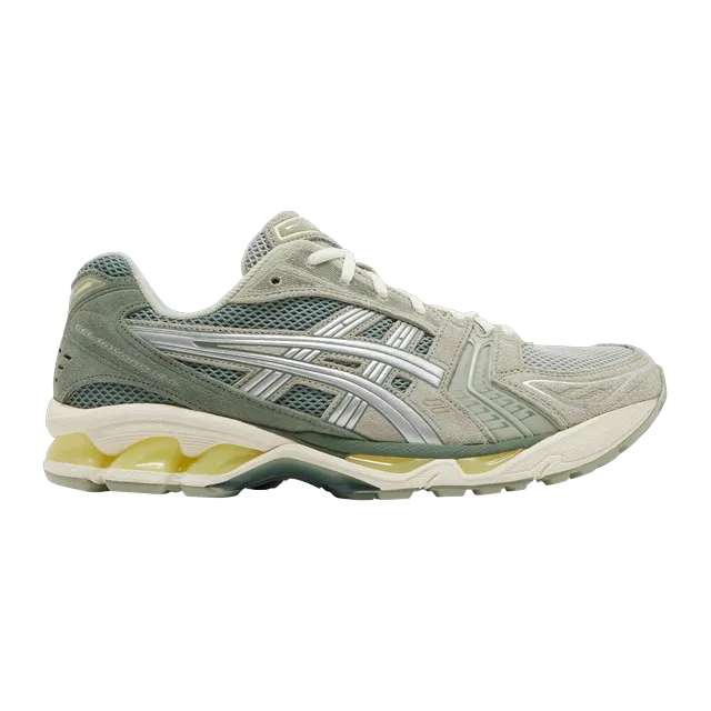 ASICS Gel Kayano 14 Olive Grey Pure Silver — Authentic Shoes & Footwear at CLZTURE