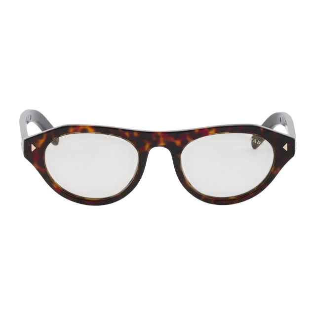Prada Plaque Métallique Emblématique Brown — Authentic Prada in stock at CLZTURE