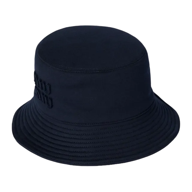 Miu Miu Bucket Hat Drill Blue — Authentic Caps & Beanies at CLZTURE