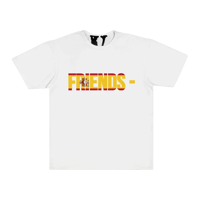Vlone Friends – Esp T-Shirt White — Authentic T-Shirts at CLZTURE