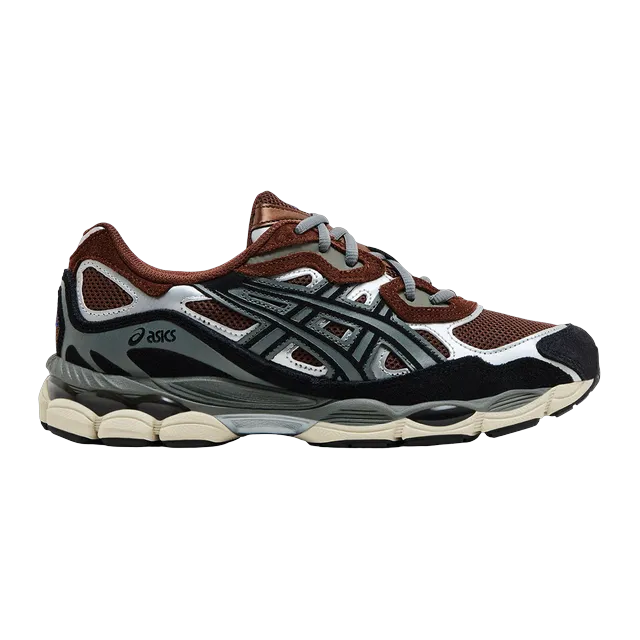 ASICS Gel NYC Reddish Brown Steeple Grey — Authentic Shoes & Footwear at CLZTURE
