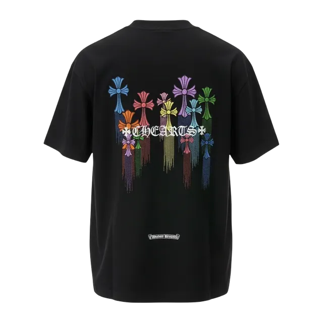 Chrome Hearts T-Shirt Cross Logo Black — Authentic Chrome Hearts in stock at CLZTURE