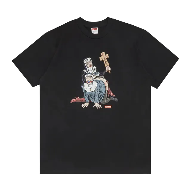 Supreme Nuns T-Shirt Black — Authentic Supreme in stock at CLZTURE
