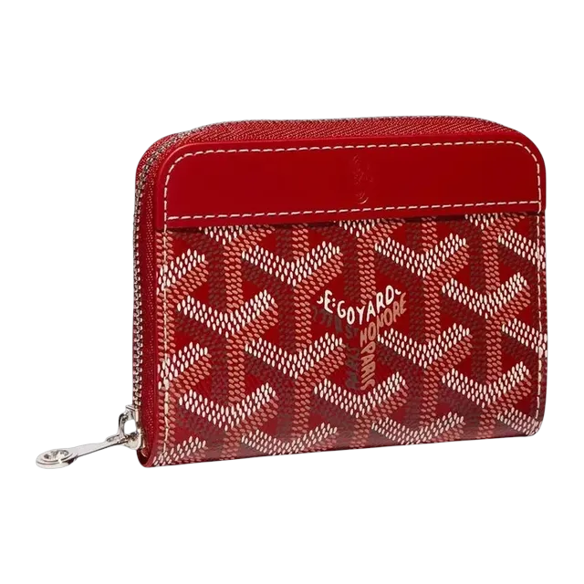 Goyard Porte-Monnaie Matignon Mini 10Cm Red — Authentic Accessories at CLZTURE