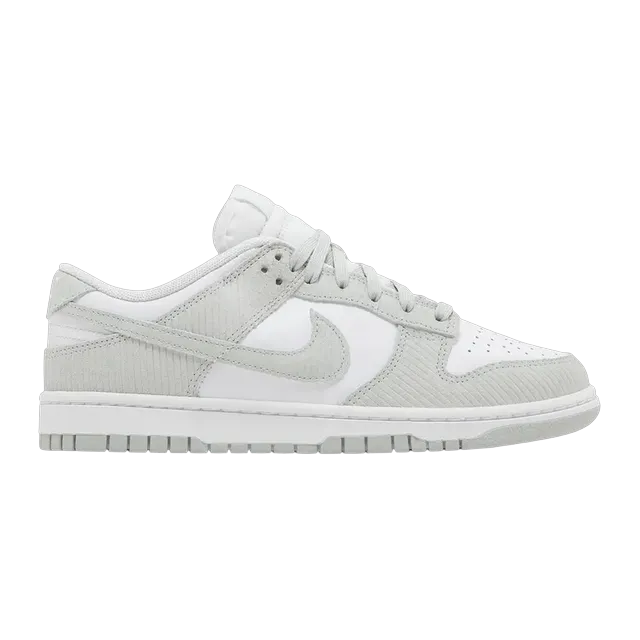 Dunk Low Light Silver Corduroy — Authentic Shoes & Footwear at CLZTURE