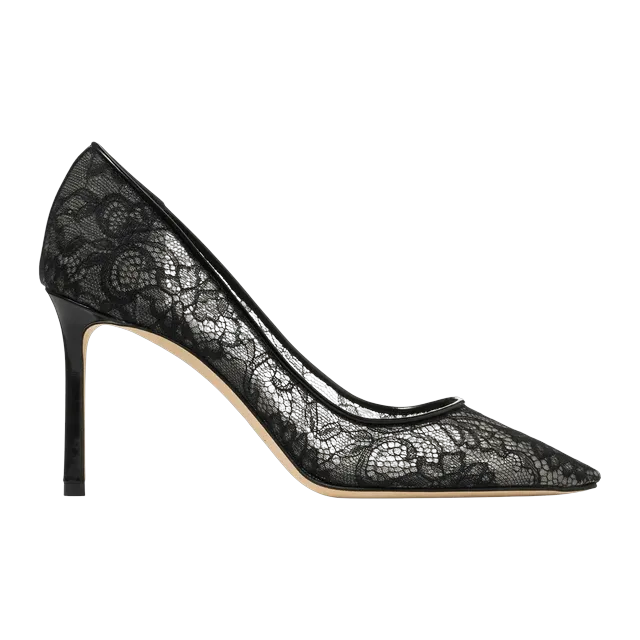 Jimmy Choo Romy 85Mm Black — Authentic Shoes & Footwear at CLZTURE