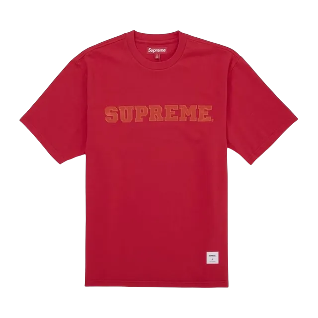 Supreme Collegiate Logo Red — Authentic Supreme in stock at CLZTURE