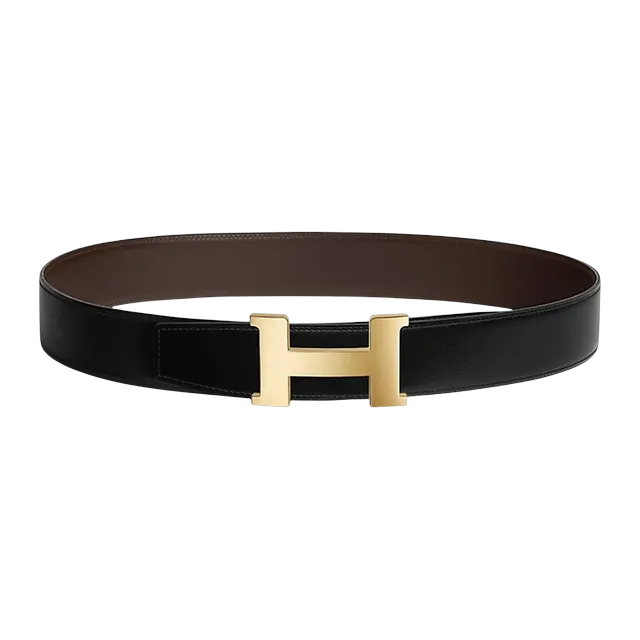 Hermès Boucle Constance 38Mm Black Brown — Authentic Accessories at CLZTURE