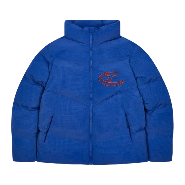 Trapstar Hyperdrive Ripstop Puffer Blue — Authentic Jackets & Outerwear at CLZTURE