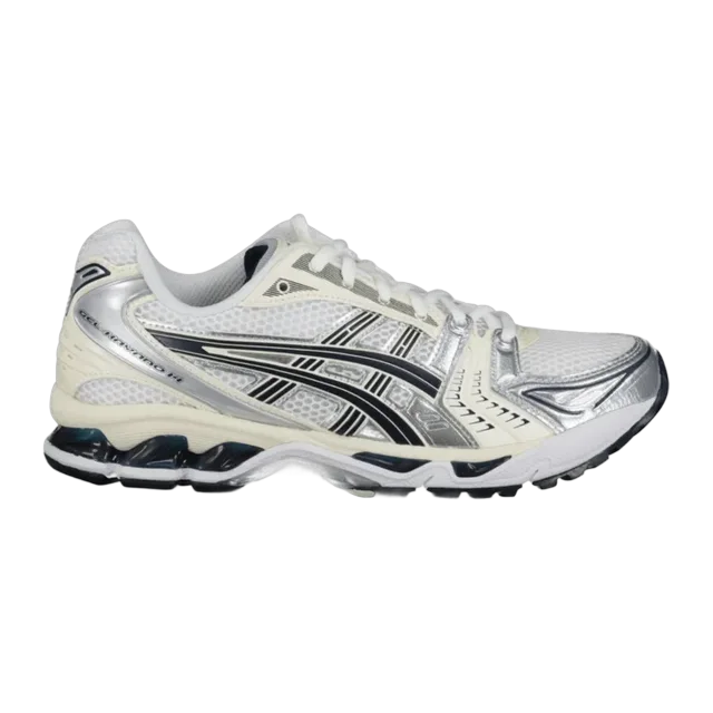 Asics Gel Kayano 14 White Navy — Authentic Asics at CLZTURE