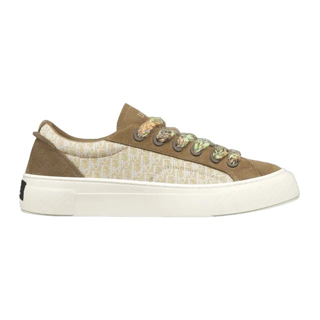 Dior Sneakers B33 Oblique Khaki Cream — Authentic Shoes & Footwear at CLZTURE