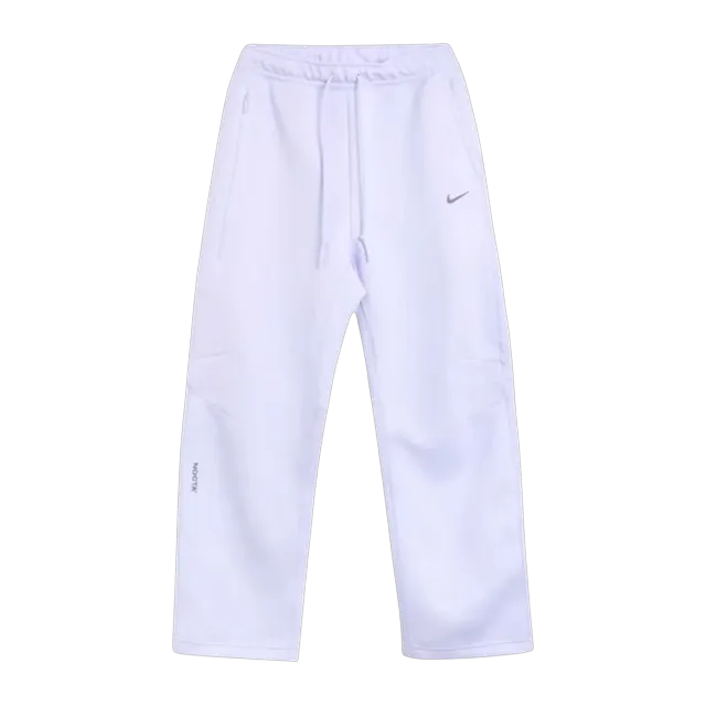 Nocta x Nrg Tech Fleece Open Hem Pants Palest Purple — Authentic Pants & Trousers at CLZTURE