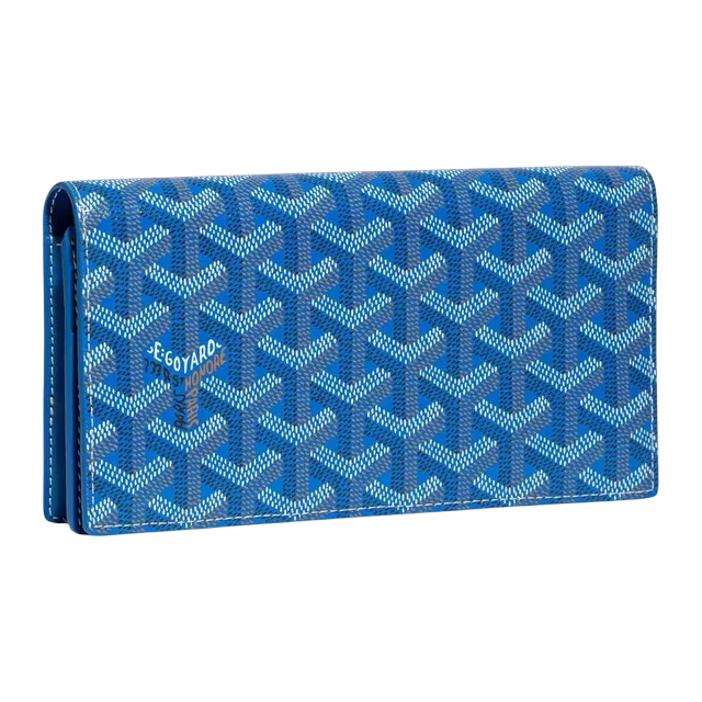 Goyard Wallet Richelieu 19Cm Blue — Authentic Accessories at CLZTURE
