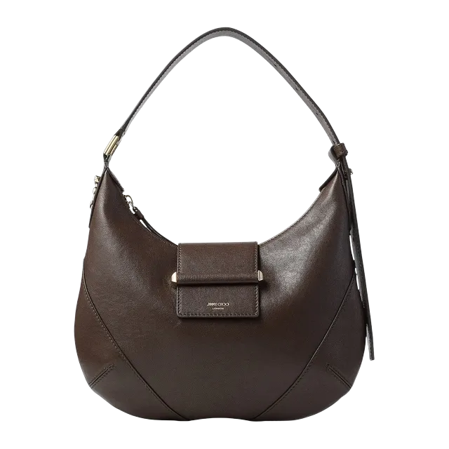 Jimmy Choo Bar Hobo Small Brown — Authentic at CLZTURE