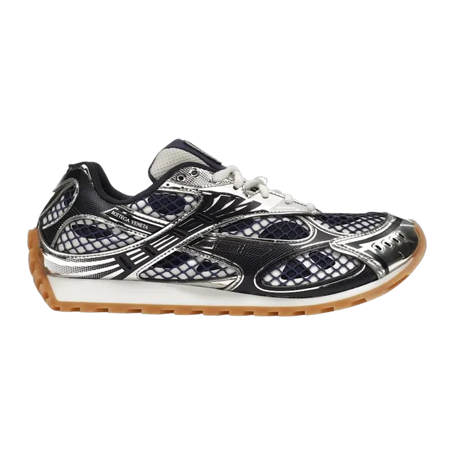 Bottega Veneta Orbit Abyss Silver — Authentic Shoes & Footwear at CLZTURE