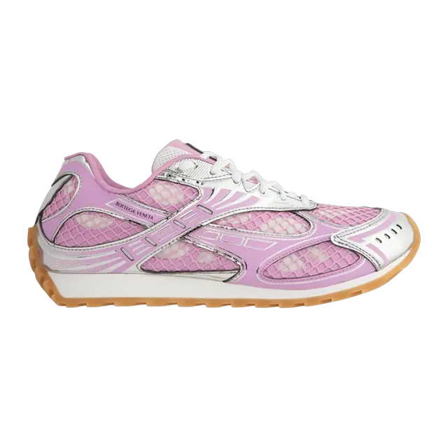 Bottega Veneta Orbit Sneaker Gloss Silver — Authentic Shoes & Footwear at CLZTURE