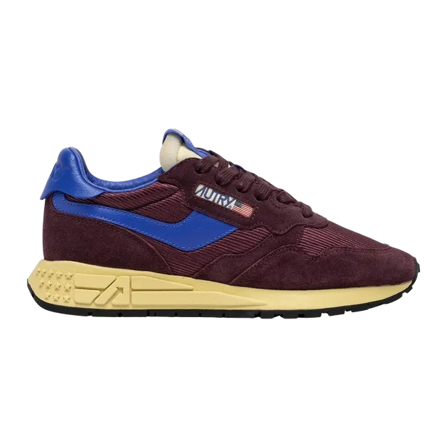 Autry Reelwind Low Taupe Victoria Blue — Authentic Shoes & Footwear at CLZTURE