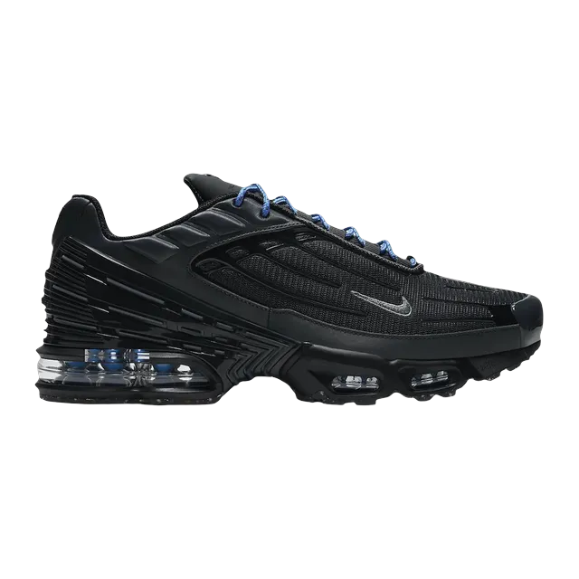 Air Max Plus 3 Black Light Photo Blue — Authentic Shoes & Footwear at CLZTURE