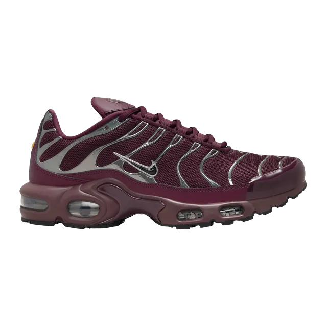 Air Max Plus Tn Night Maroon Chrome Silver — Authentic Shoes & Footwear at CLZTURE