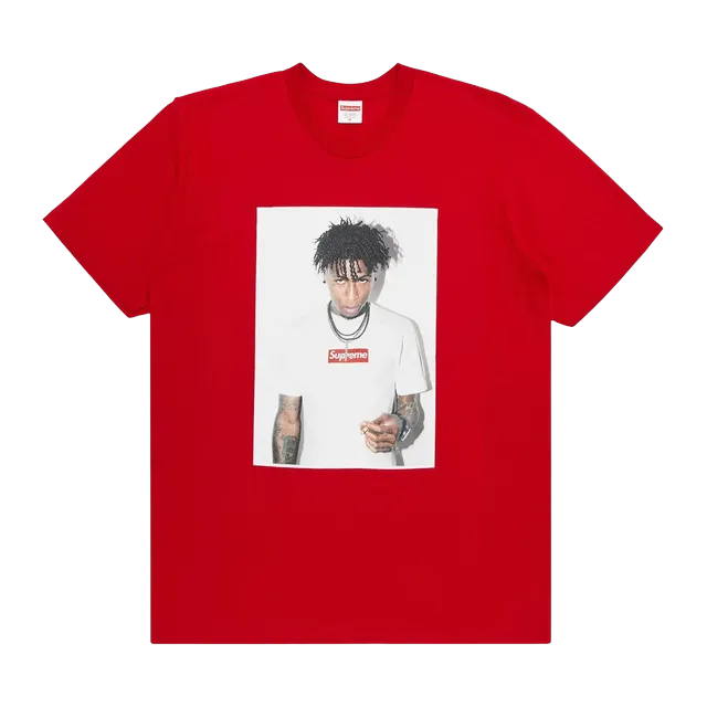 Supreme Nba Youngboy T-Shirt Red — Authentic Supreme in stock at CLZTURE