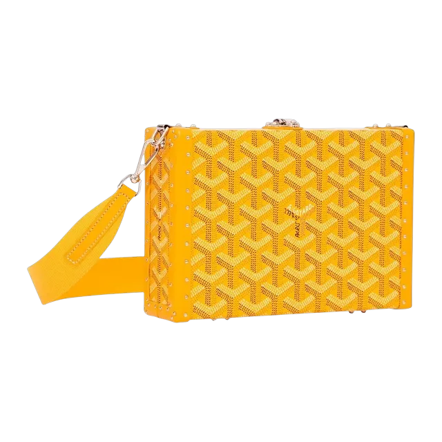 Goyard Bag Malle Bezons 19Cm Yellow — Authentic Goyard in stock at CLZTURE